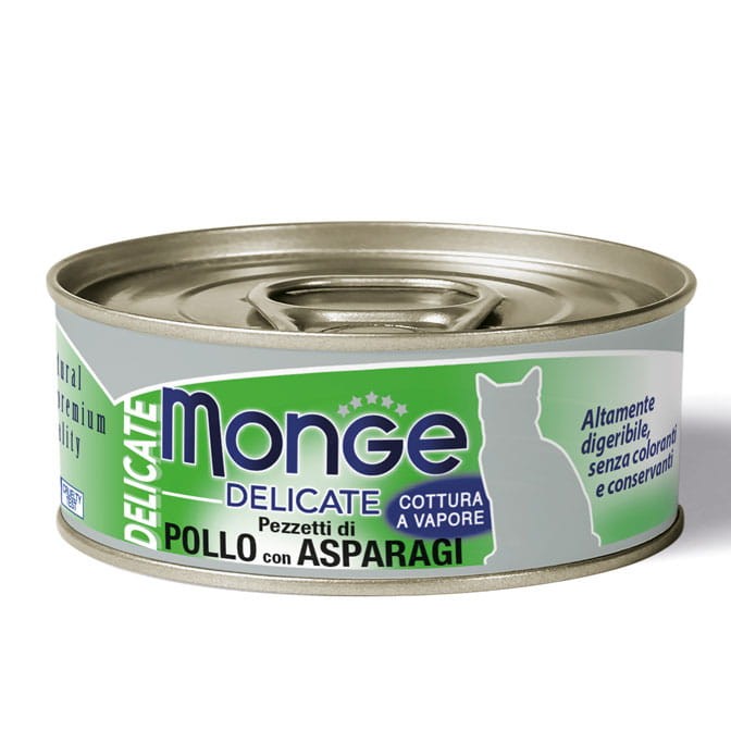 Monge Cat Kurczak ze szparagami 80g