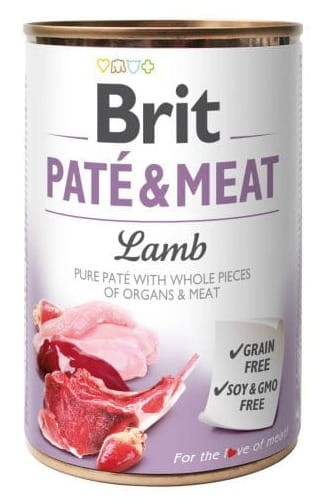 BRIT Pate & Meat Lamb - pasztet z jagnięciną 400g