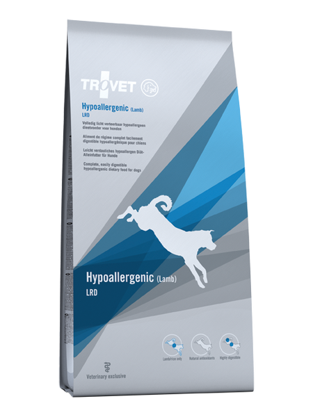 Trovet Dog Hypoallergenic LRD Jagnięcina 3kg