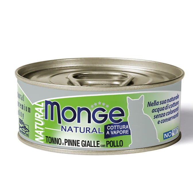 Monge Cat Tuńczyk z kurczakiem 80g