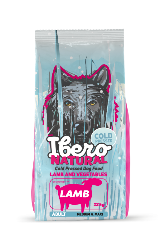 IBERO Cold Pressed Medium/Large Lamb 12kg