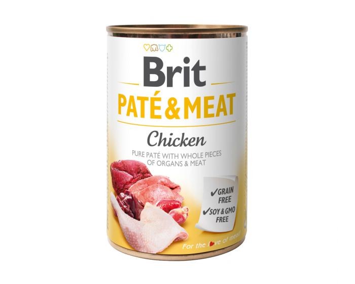 BRIT Pate & Meat Chicken - pasztet z kurczakiem 400g