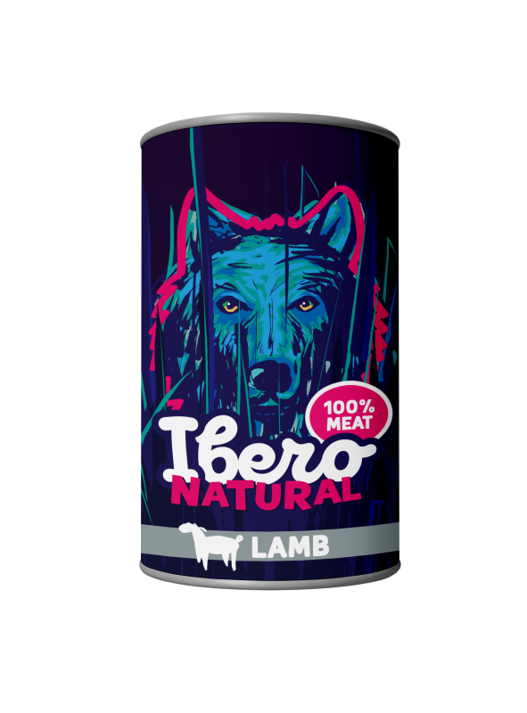 IBERO Natural Adult Dog Lamb - z jagnięciną 400g