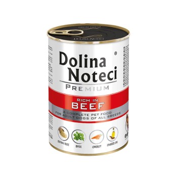 DOLINA NOTECI  Premium bogata w wołowinę - puszka 400g 