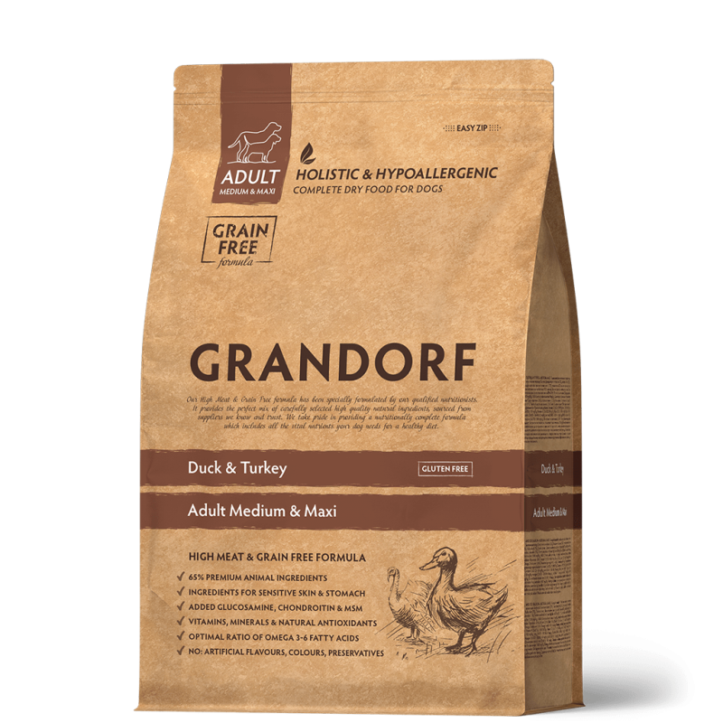 GRANDORF Adult Medium/Maxi Duck Turkey