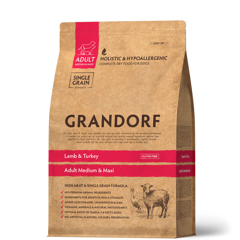 GRANDORF Adult Medium/Maxi Lamb Turkey