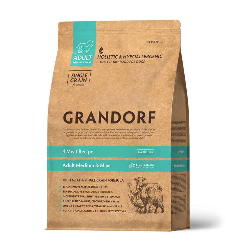 GRANDORF Adult Medium/Maxi 4Meat