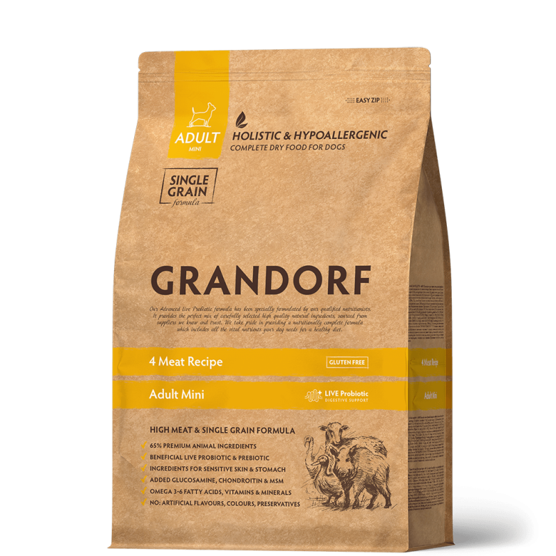 GRANDORF Adult Mini 4Meat 3kg