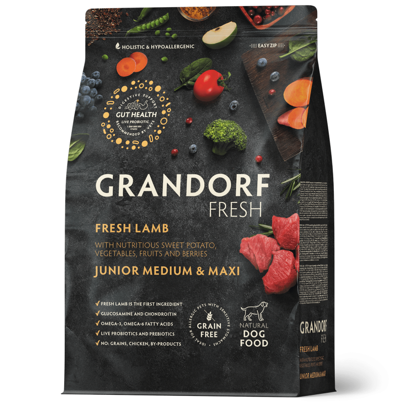 GRANDORF Fresh Junior Medium/Maxi Lamb