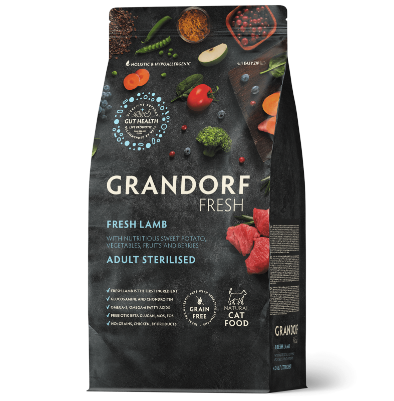 GRANDORF Cat Fresh Adult Stelilised Lamb