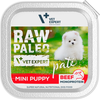 RAW PALEO Pate Mini Puppy Beef 150g