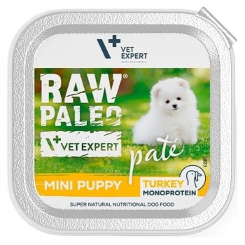 RAW PALEO Pate Mini Puppy Turkey 150g 