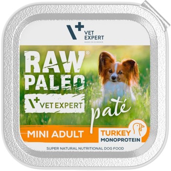RAW PALEO Pate Mini Adult Turkey 150g  