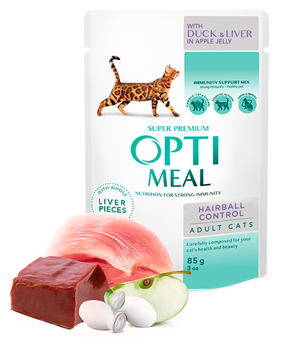 optimeal-mokra-Cat-adult-hairball-duck-liver-apple-jelly.png