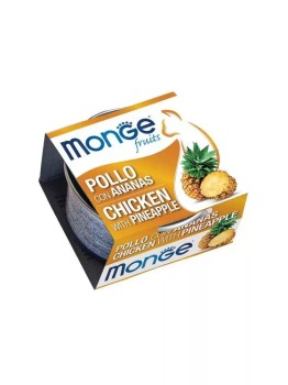 MONGE fruits kurczak z ananasem 80G