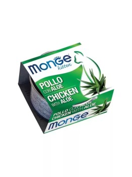 MONGE FRUIT KITTEN KURCZAK Z ALOESEM 80G