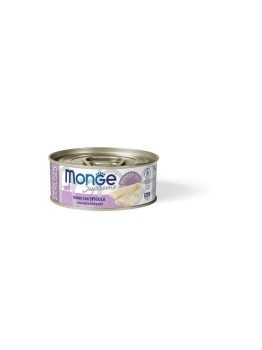 Monge Supreme puszka Sterilised Cat Tuńczyk z okoniem morskim 80g