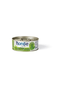 Monge Supreme puszka Senior Cat Tuńczyk z zieloną herbatą Matcha 80g