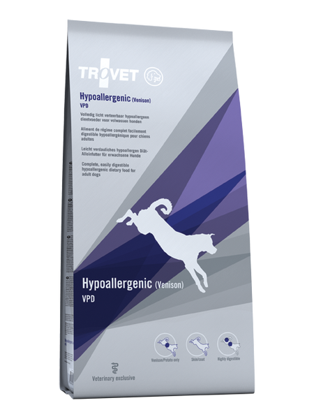 Trovet Dog Hypoallergenic VPD Dziczyzna 3kg