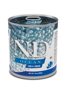 FARMINA N&D DOG Cod and Squid Adult (puszka) 285g