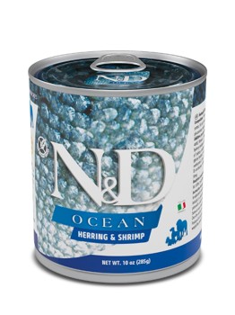 FARMINA N&D DOG Herring & Shrimp Adult (puszka) 285g