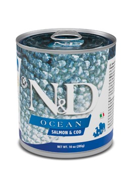 FARMINA N&D DOG Salmon & Cod Adult (puszka) 285g