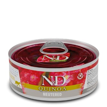 Farmina N&D CAT Quinoa Feline Neutered Adult (puszka) 80g