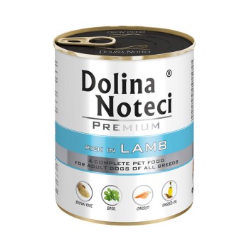 DOLINA NOTECI  Premium bogata w jagnięcinę puszka  800g 