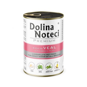 DOLINA NOTECI  Premium bogata w cielęcinę puszka 400g 