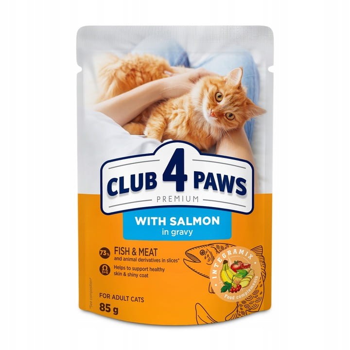 Mokra-karma-dla-kotow-z-lososiem-w-sosie-85g-CLUB-4-PAWS-Premium.jpg