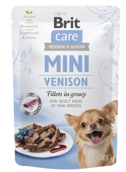 BRIT CARE Mini Venison (saszetka) 85g 