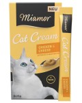 Miamor Cat Cream Pasta kurczak z serem dla kota 6x15g 