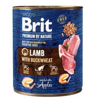 Brit Premium By Nature Lamb with Buckwheat (puszka) 800g