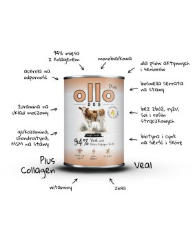 OLLO Plus Kolagen Cielęcina 400g
