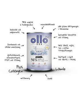 OLLO Plus Kolagen Jagnięcina 400g