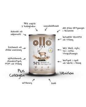 OLLO Plus Kolagen Jeleń 400g