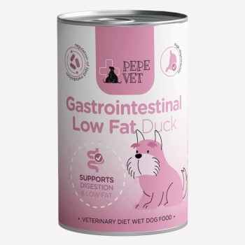 Paka Zwierzaka PEPE VET Gastrointestinal Low Fat Duck (kaczka) 400g 