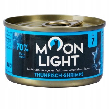 Moonlight Dinner Nr 7 Tuńczyk i Krewetki w sosie 80g