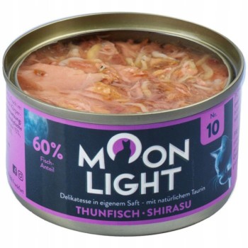 Moonlight Dinner Nr 10 Tuńczyk i Shirasu w sosie 80g
