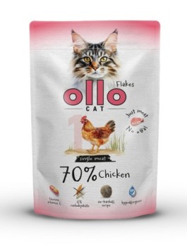 OLLO Cat nr 1 - Kurczak (saszetka) 85g