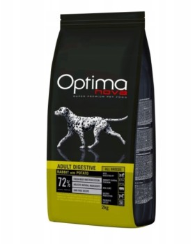 Optimanova Adult Digestive Grain Free Rabbit with Potato 2 kg