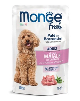 Monge Fresh Adult Wieprzowina z Warzywami (saszetka) 85g