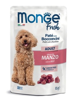 Monge Fresh Adult Wołowina (saszetka) 85g 