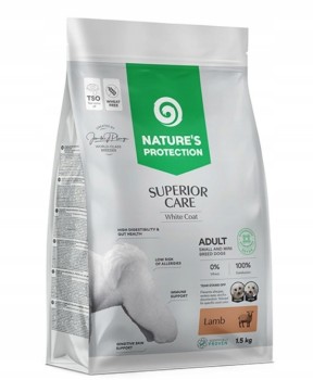 Nature's Protection White Dogs Lamb 1,5 kg