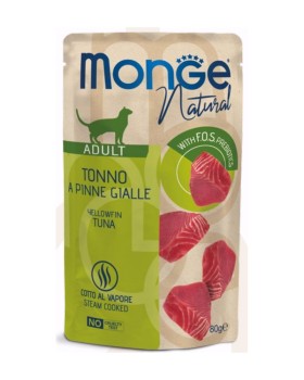 Monge Cat Tuńczyk Żółtopłetwy w galarecie 80g